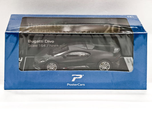 Bugatti Divo (Nocturne Matt - Black) 1:64