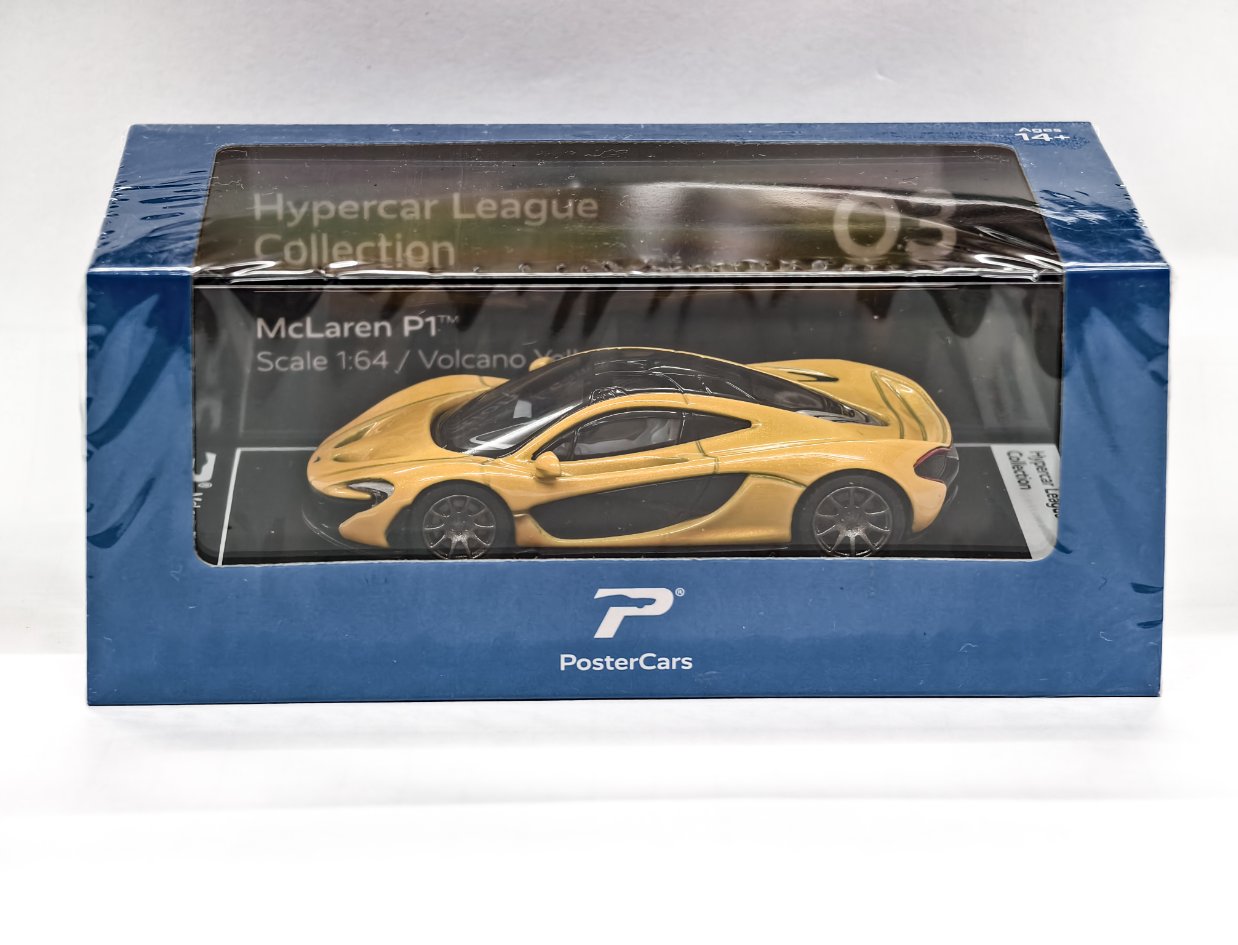 McLaren P1 (Volcano Yellow) 1:64
