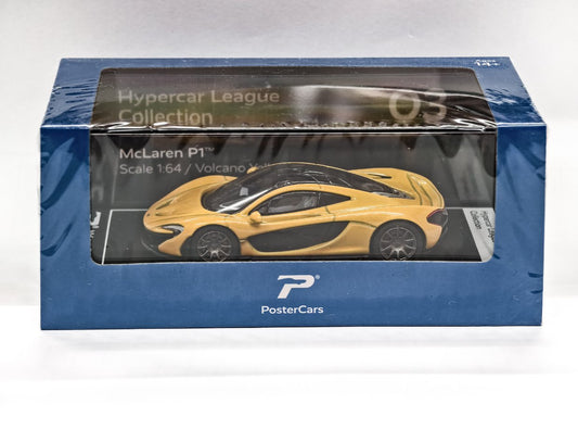 McLaren P1 (Volcano Yellow) 1:64