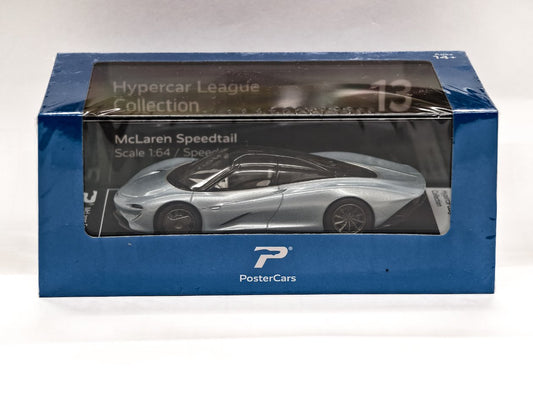 McLaren Speedtail (Speedtail Silver) 1:64