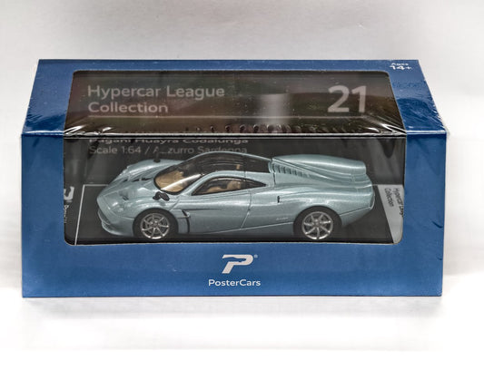 Pagani Huayra Codalunga (Azzurro Sardegna - Silver Blue) 1:64