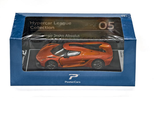 Koenigsegg Jesko Absolut (Sweet Mandarin) 1:64