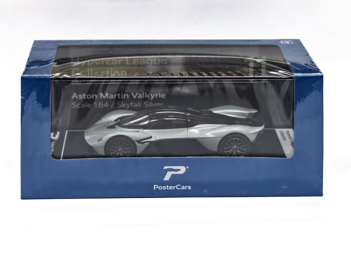 Aston Martin Valkyrie (Skyfall Silver) 1:64