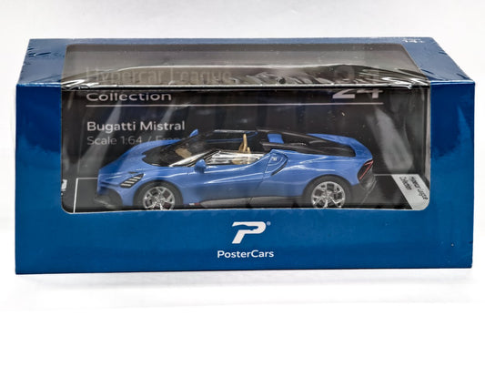 Bugatti Mistral (French Racing Blue) 1:64