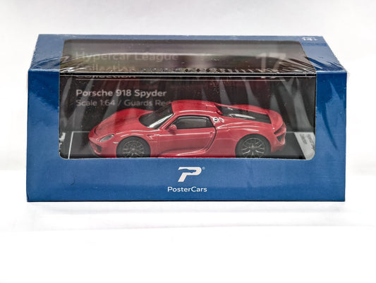 Porsche 918 Spyder (Guards Red) 1:64