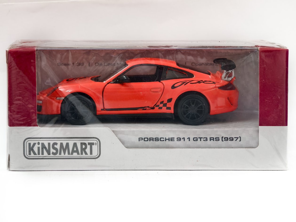 Porsche 911 GT3 RS (997) (Orange) 1:36
