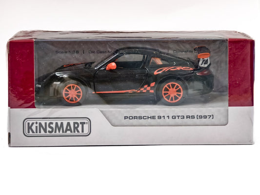 Porsche GT3 RS (997) (Black+Orange) 1:36