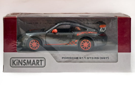 Porsche 911 GT3 RS (997) (Silver Grey) 1:36