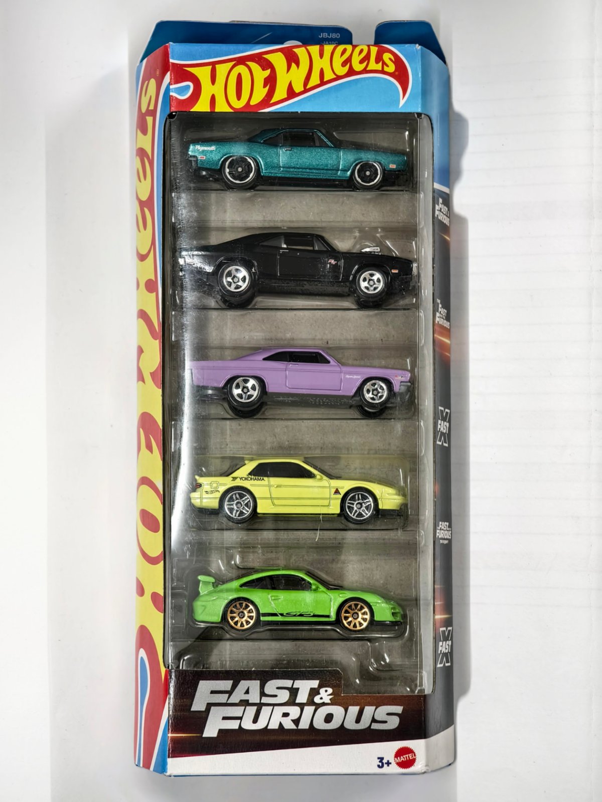 Fast & Furious 5 Pack Hot Wheels