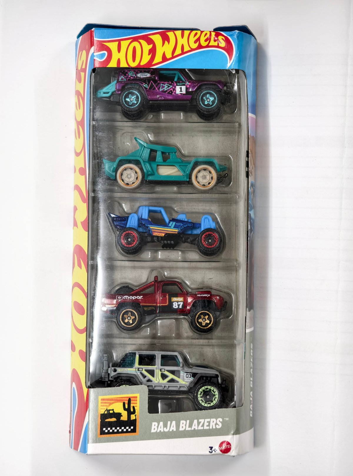 Baja Blazers 5 Pack Hot Wheels