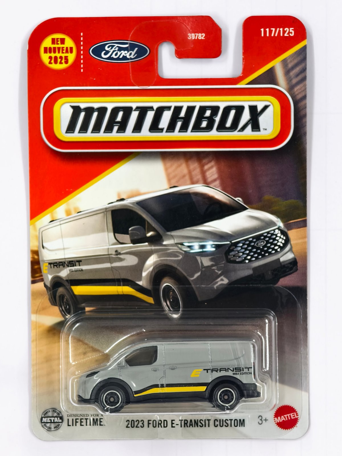 2023 Ford E-Transit Custom Grey