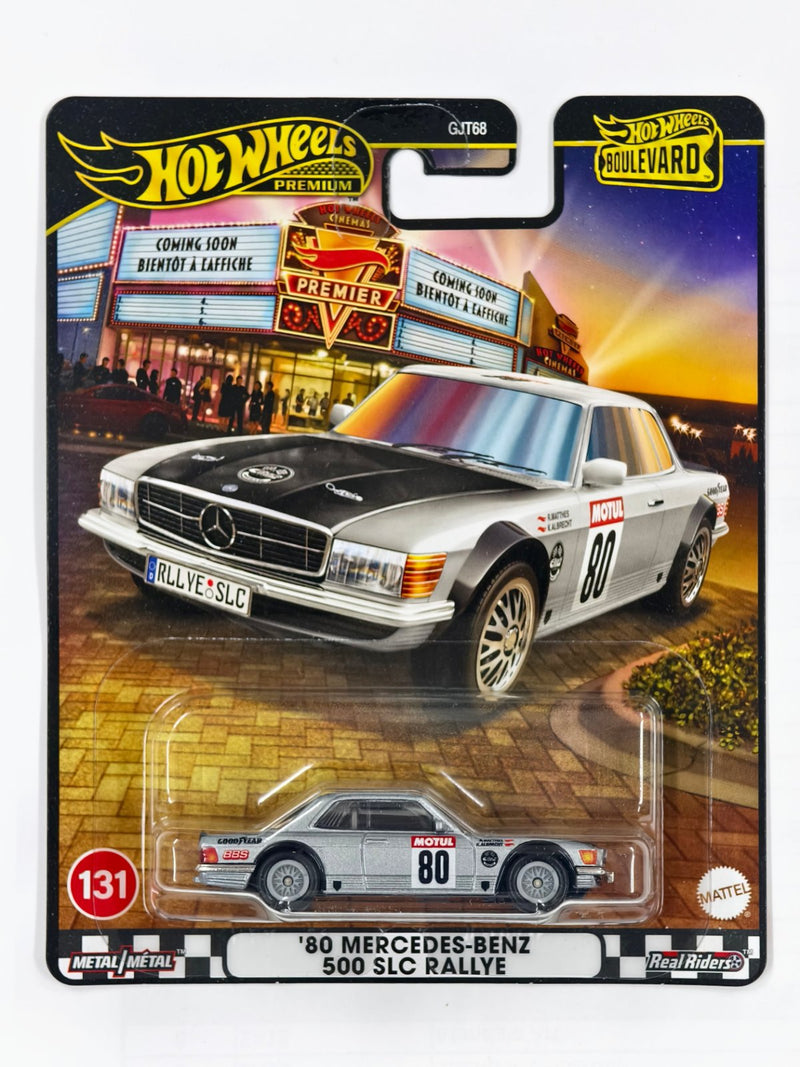'80 Mercedes-Benz 500 SLC Rallye Hot Wheels Boulevard Silver