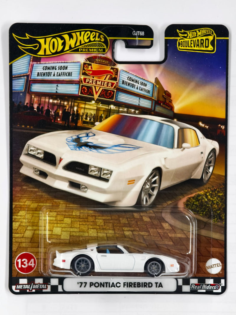 '77 Pontiac Firebird TA Hot Wheels Boulevard White