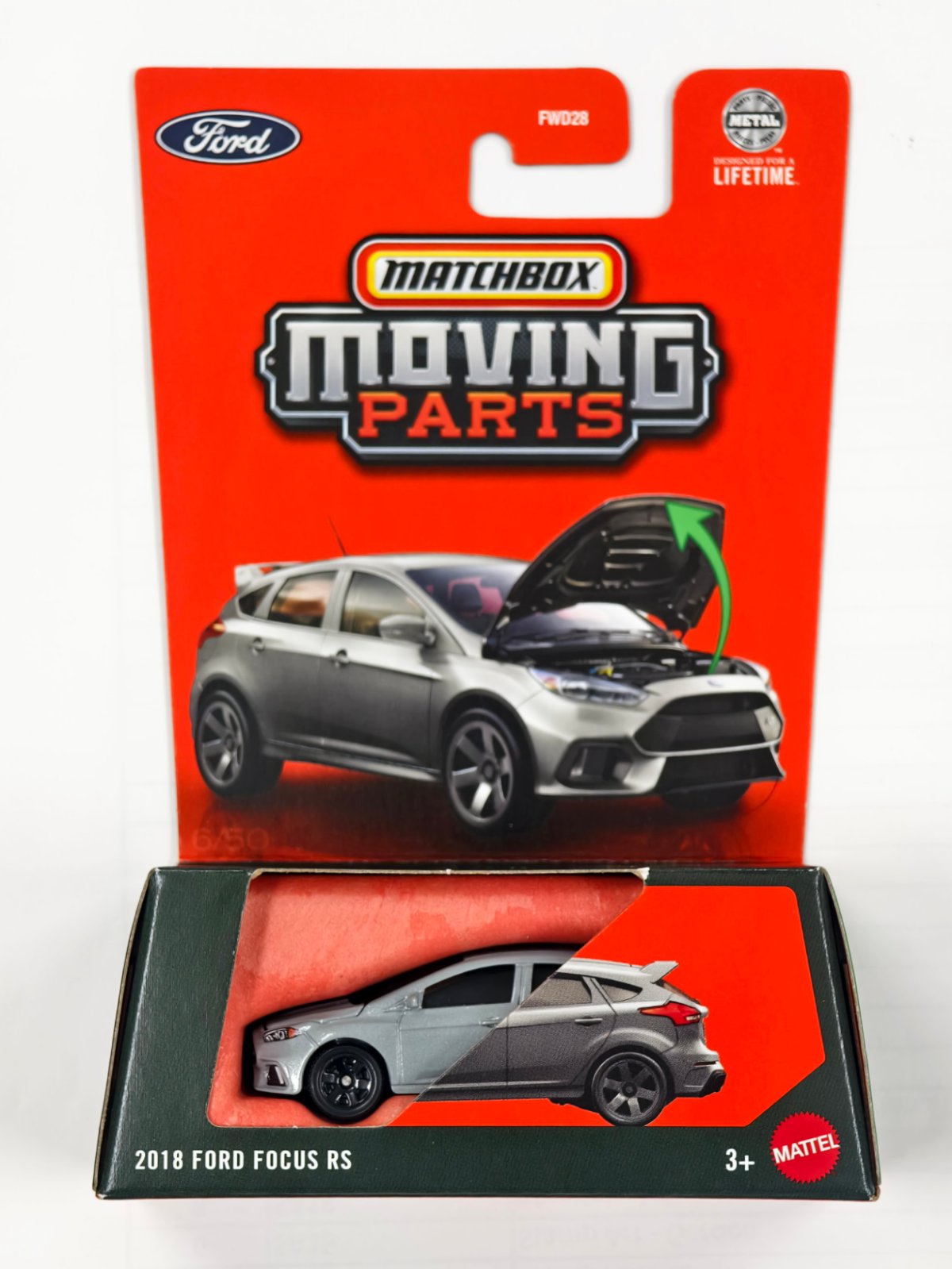 2018 Ford Focus RS Matchbox Moving Parts