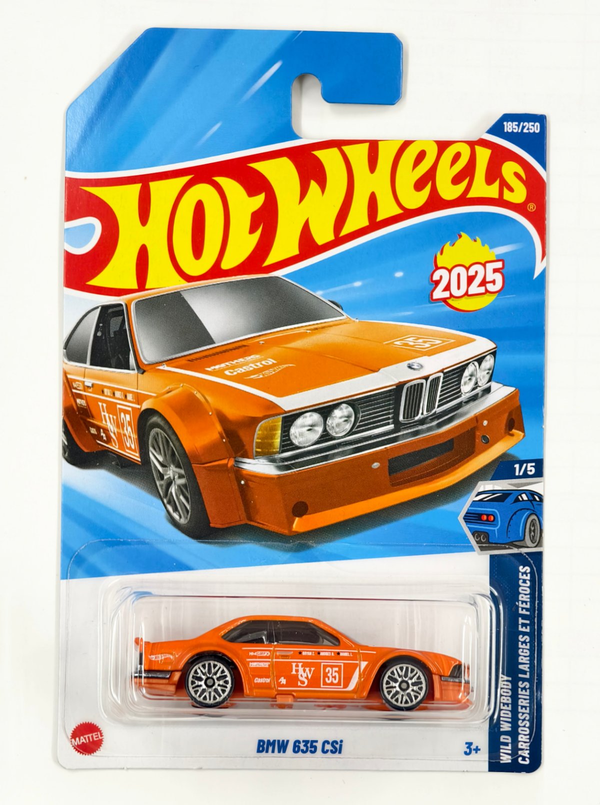 BMW 635 CSi Orange