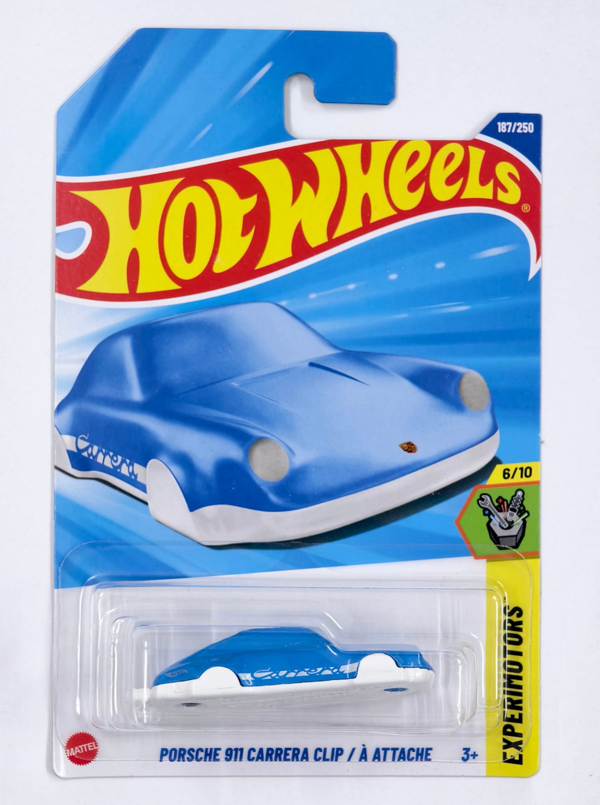 Porsche 911 Carrera Clip Blue