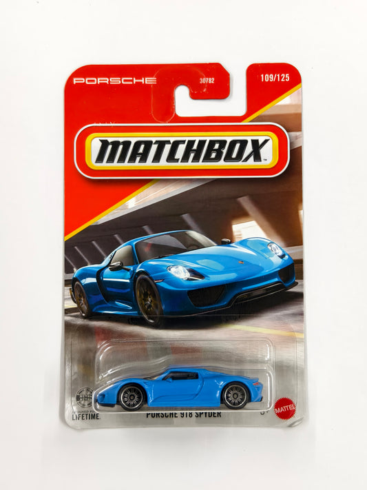 Porsche 918 Spyder Blue