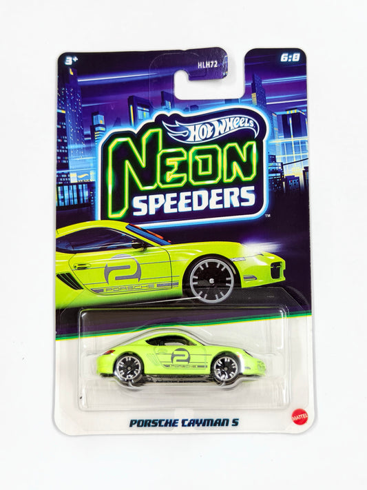 Porsche Cayman S Yellow Neon Racers