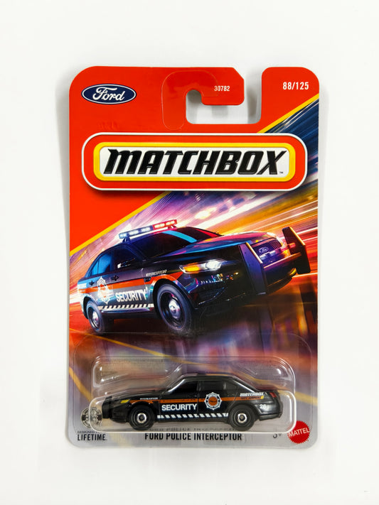 Ford Police Interceptor Black