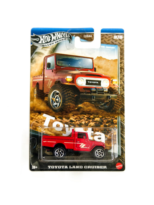 Toyota Land Cruiser Red Silver Series Toyota