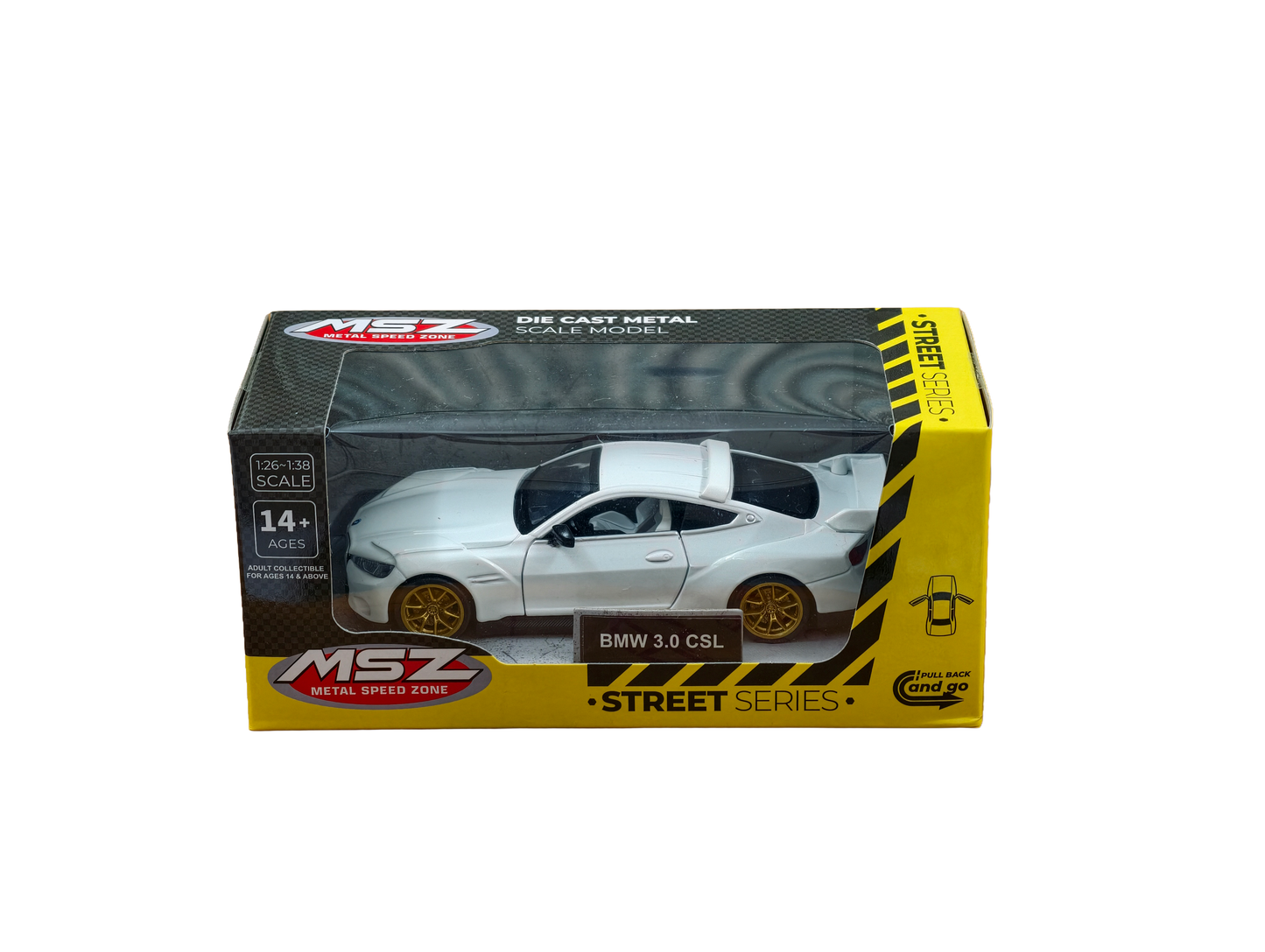 BMW 3.0 CSL White 1:32 MSZ