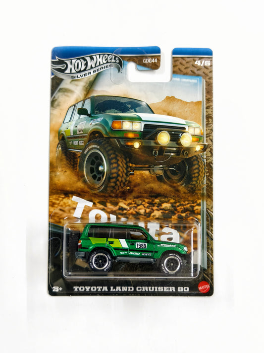 Toyota Land Cruiser 80 Green Silver Series Toyota