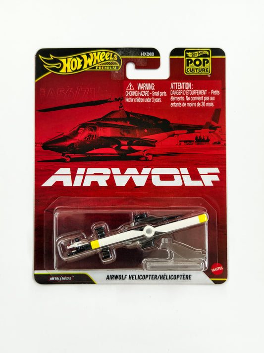 Airwolf Helicopter Black Pop Culture