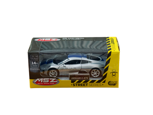 Jaguar C-X75 Silver 1:32 MSZ