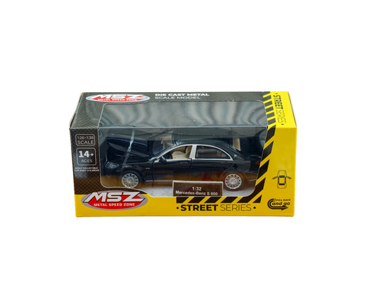 Mercedes-Benz S 600 Black 1:32 MSZ