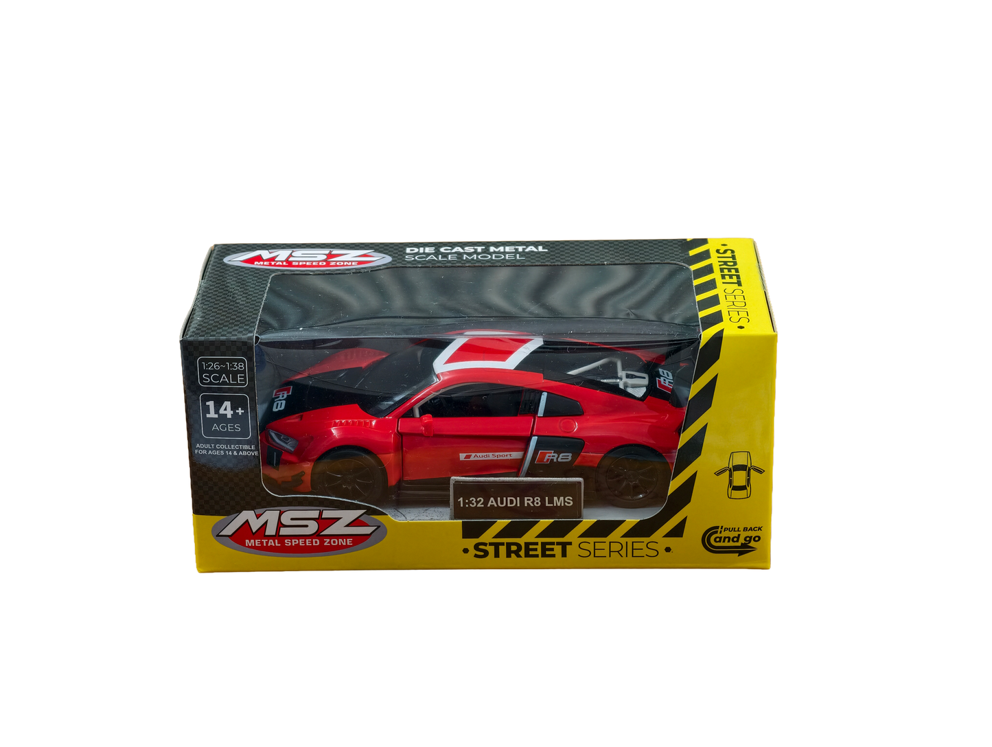Audi R8 LMS Red 1:32 MSZ