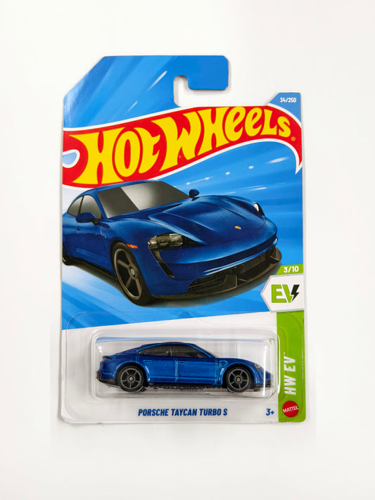 Porsche Tycan Turbo S Metallic Blue