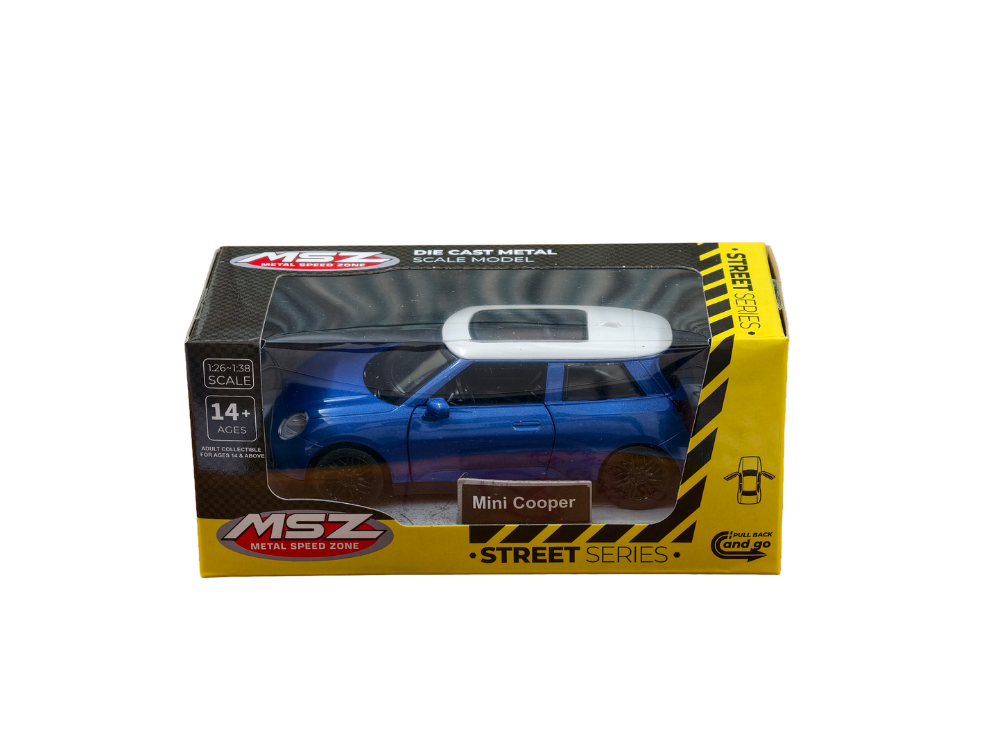 Mini Cooper Blue 1:32 MSZ