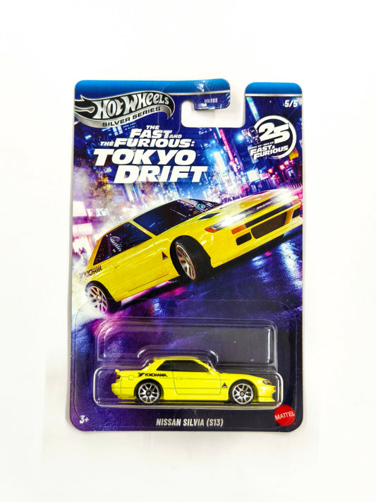 Nissan Silvia (S15) Yellow Fast & Furious Tokyo Drift Silver Series