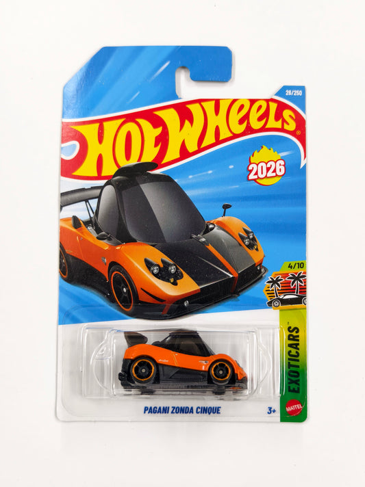 Pagani Zonda Cinque Tooned Orange