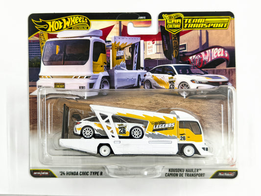24 Honda Civic Type-R White Team Transport