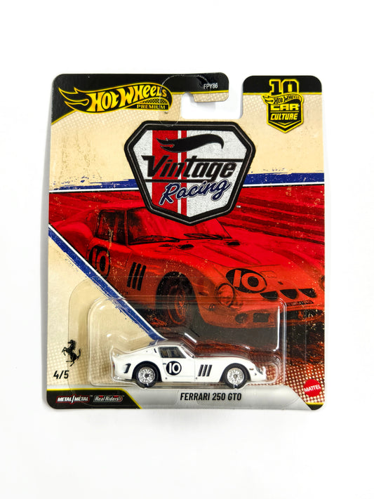 Ferrari 250 GTO White Car Culture Vintage