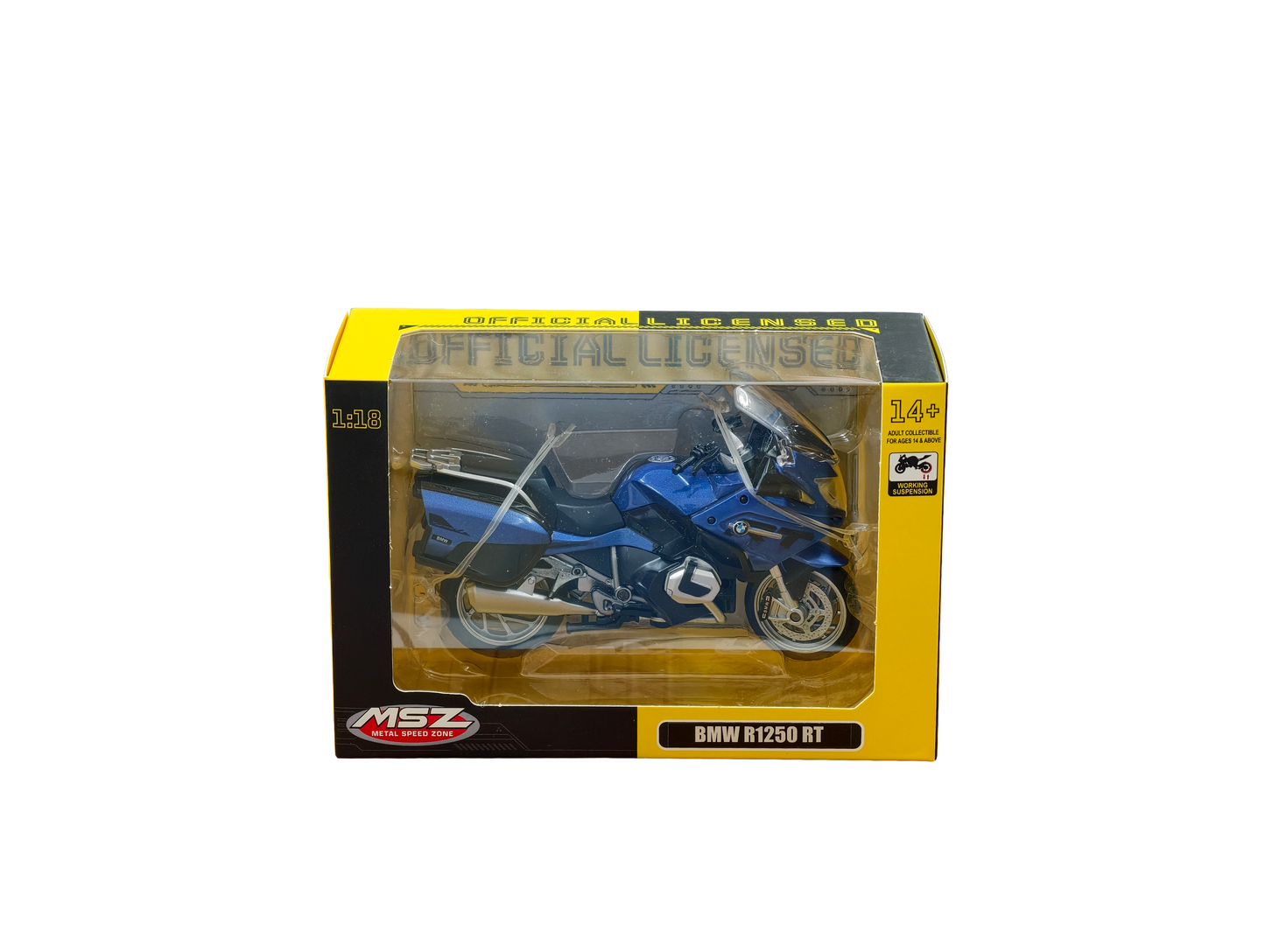 BMW R1250 RT Blue 1:18 MSZ