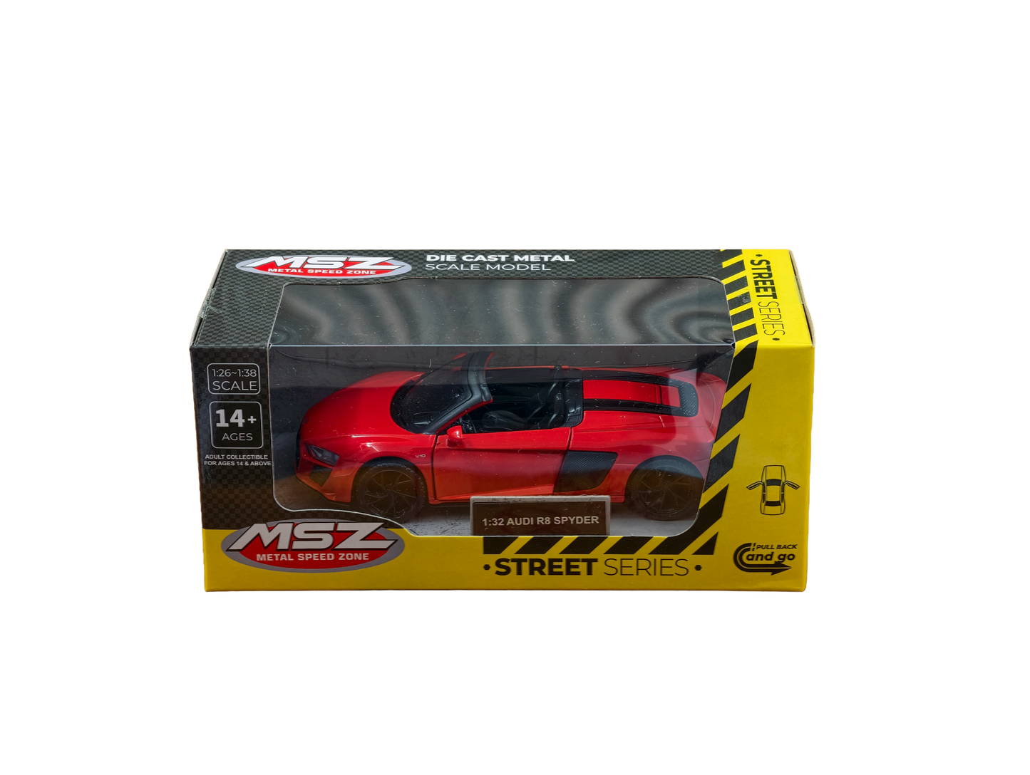 Audi R8 Red 1:32 MSZ