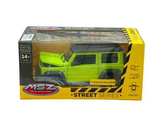 Suzuki Jimny 2018 Green 1:18 MSZ