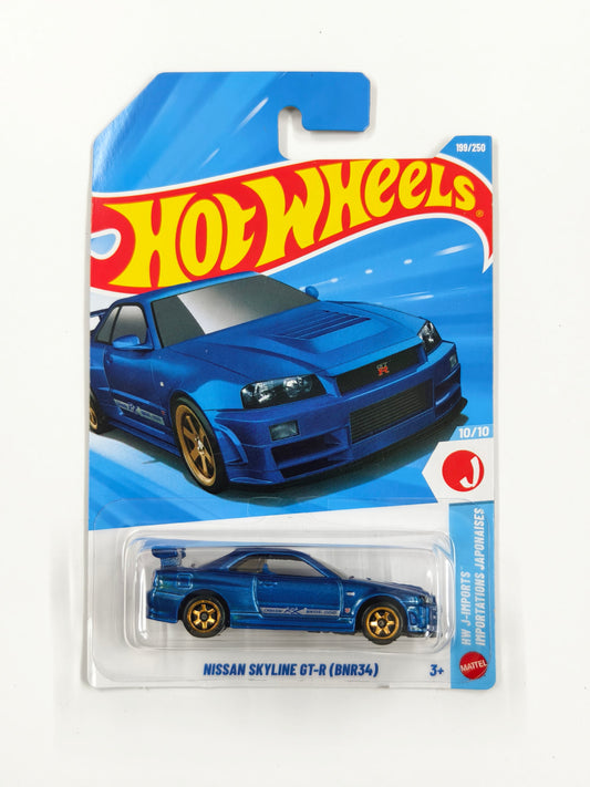 Nissan Skyline GT-R (BNR34) Metallic Blue