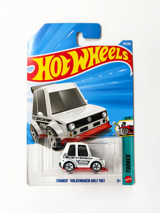 Volkswagen Golf MK1 Tooned White