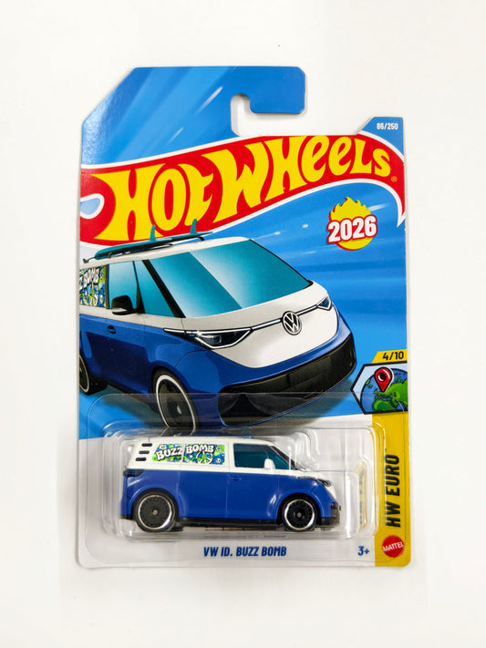 VW ID Buzz Bomb White-Blue