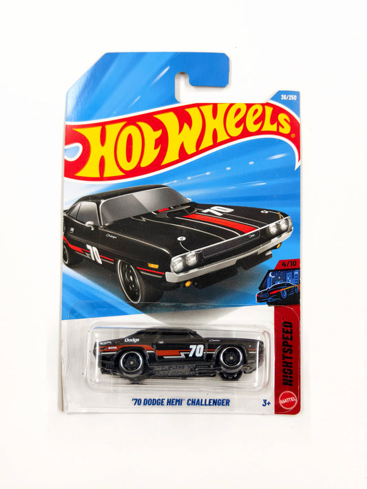 70 Dodge Hemi Challenger Black