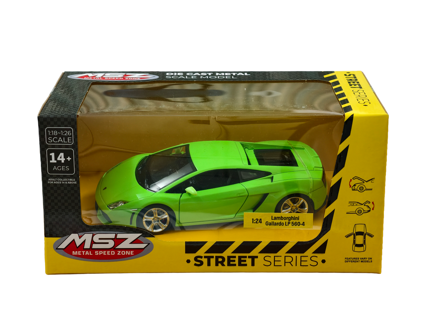 Lamborghini Gallardo LP 560-4 Green 1:24 MSZ