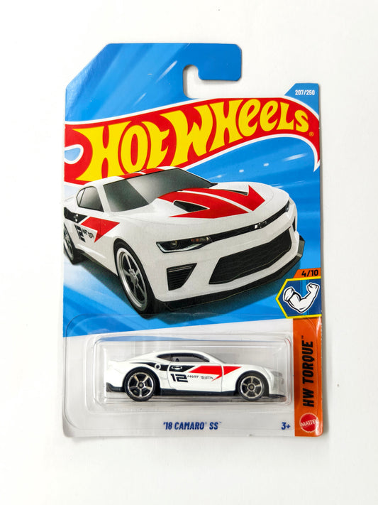 18 Camaro SS White