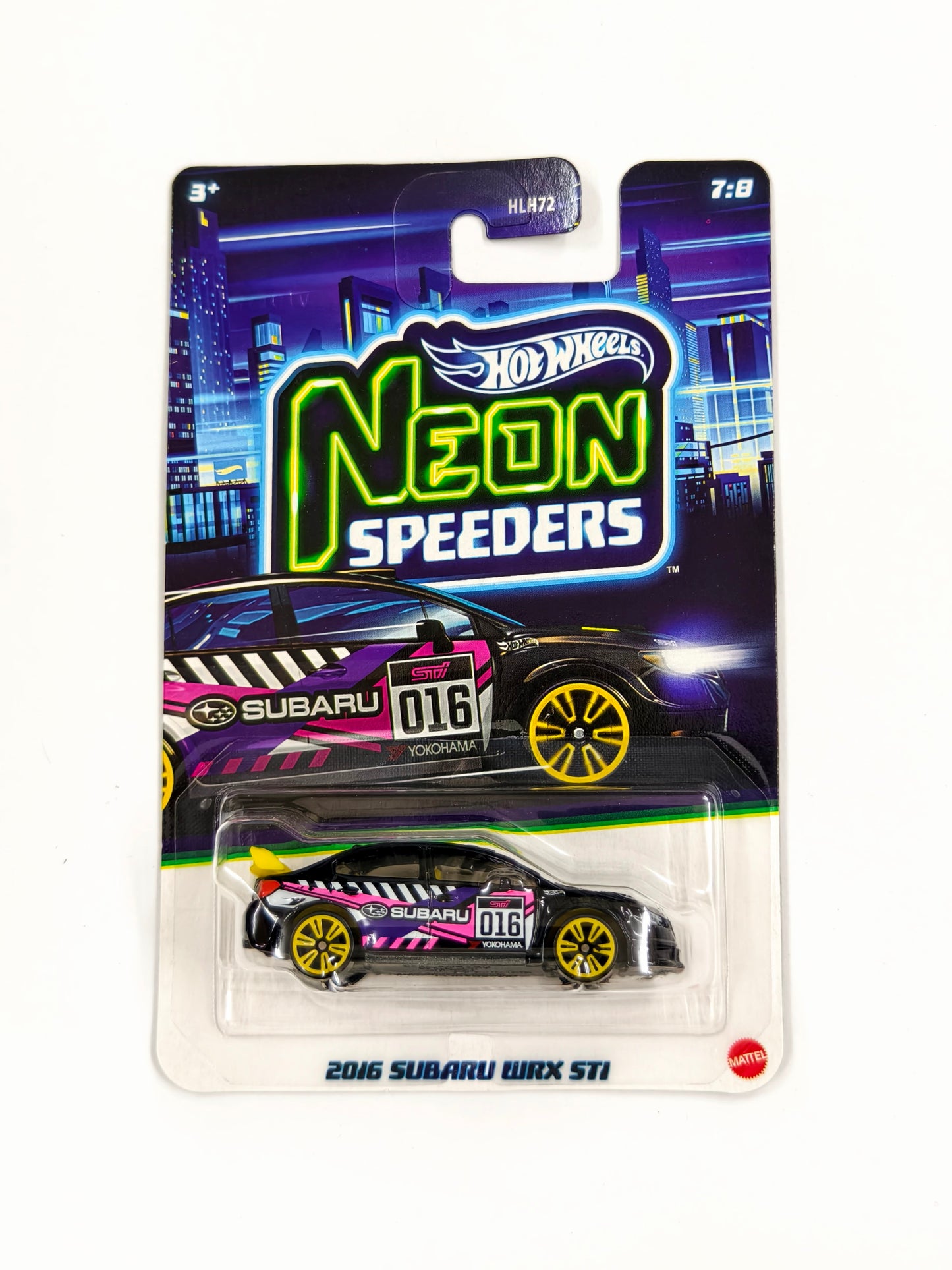 2016 Subaru WRX STI Black Neon Racers