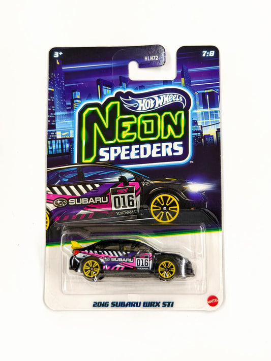 2016 Subaru WRX STI Black Neon Racers