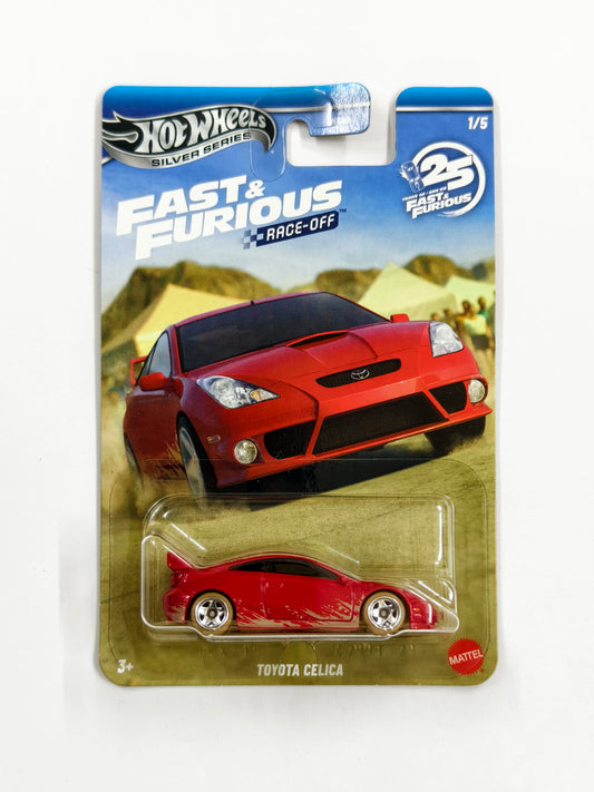 Toyota Celica Red Fast & Furious Race Off Silver Series