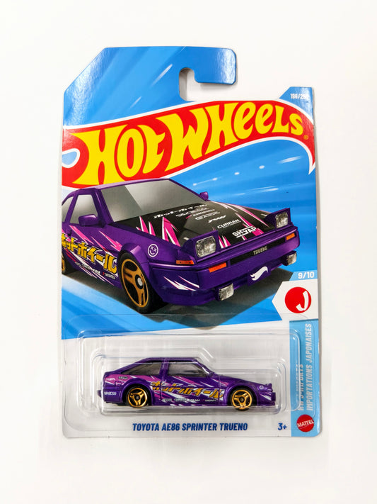 Toyota AE86 Sprinter Trueno Purple