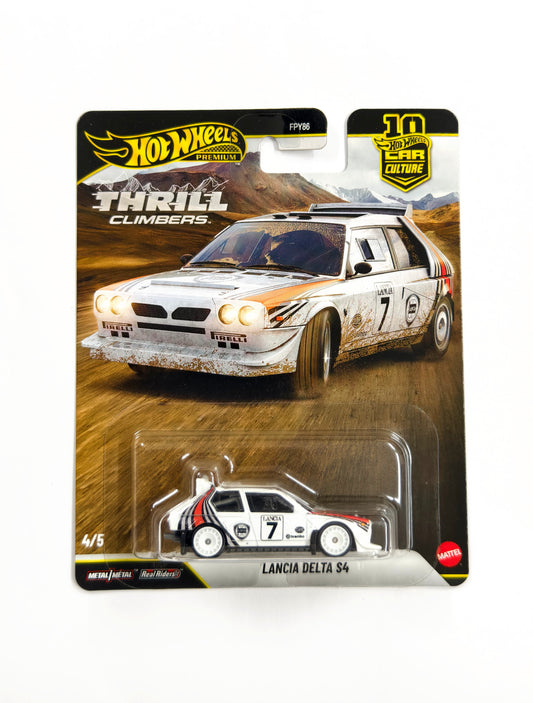Lancia Delta S4 White Car Culture Thrill Climbers